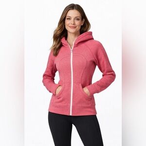 217. Lululemon Pink Zip-Up Hoodie
